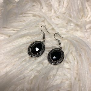 Black earrings